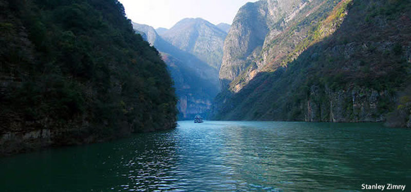 Le Yangzi Jiang, plus long fleuve d’Asie.