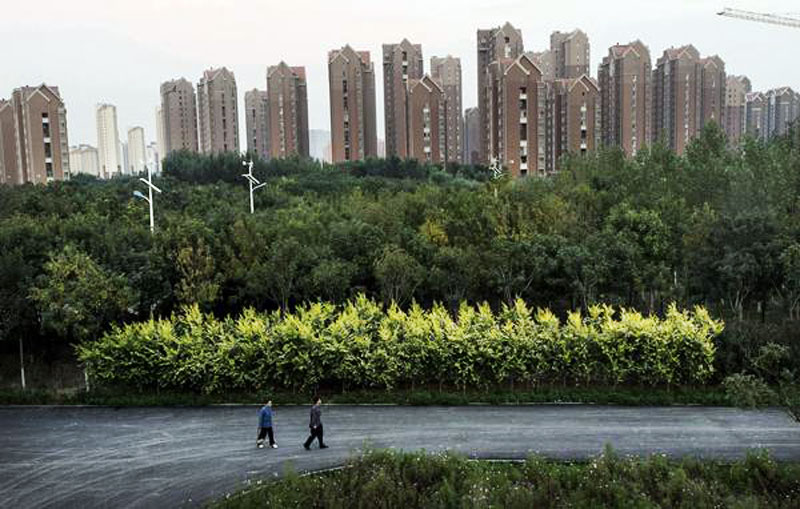 Une éco-cité à Jianjing, 2015