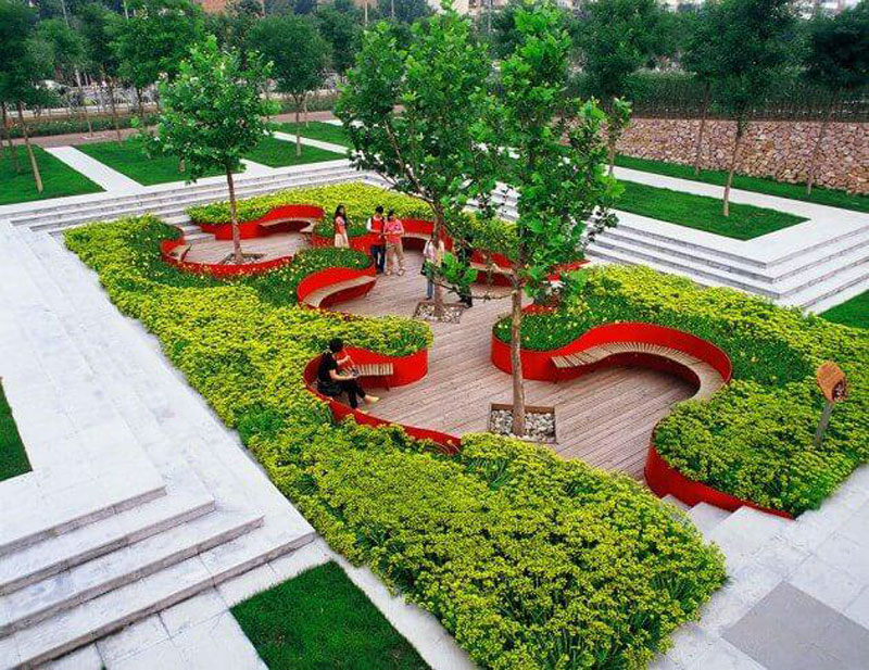 Tianjin Qiaoyuan Park by Turenscape (2008 – Tianjin – Chine) 