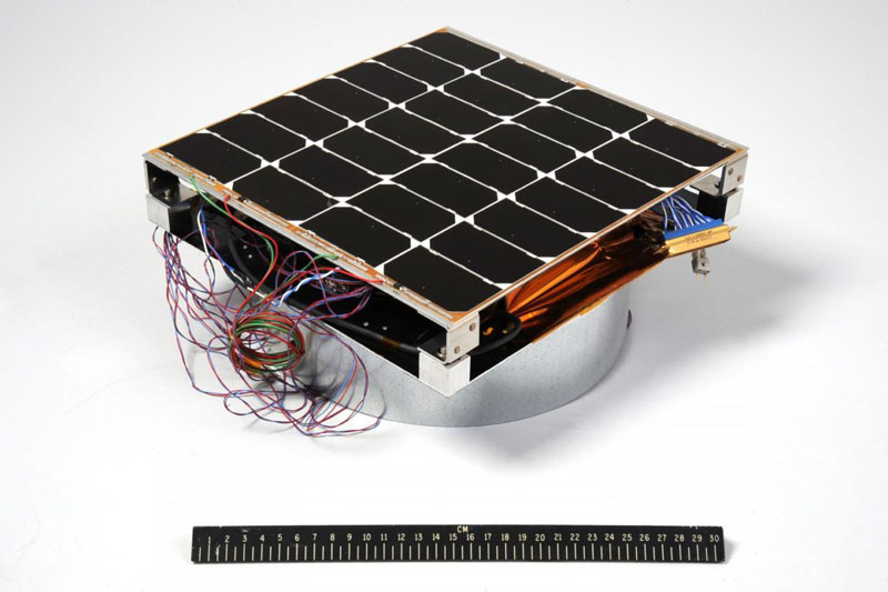 Le module solaire américain, actuellement dans l'espace - © U.S. Naval Research Laboratory 