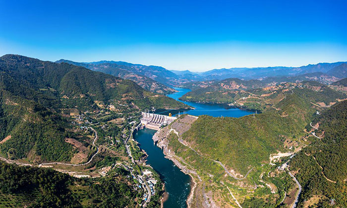 Le fleuve Lancang dans la province du Yunnan (sud-ouest de la Chine) Photo : VCG
