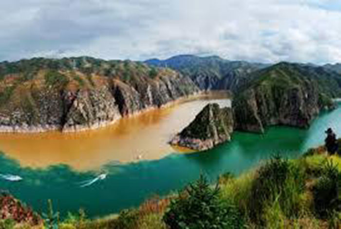 Le fleuve Jaune au Gansu